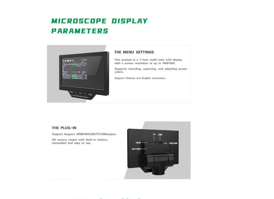 Microscopio para electrónica (2 EN 1) BAKU BA-012 + Tapete antiestatico BA-697