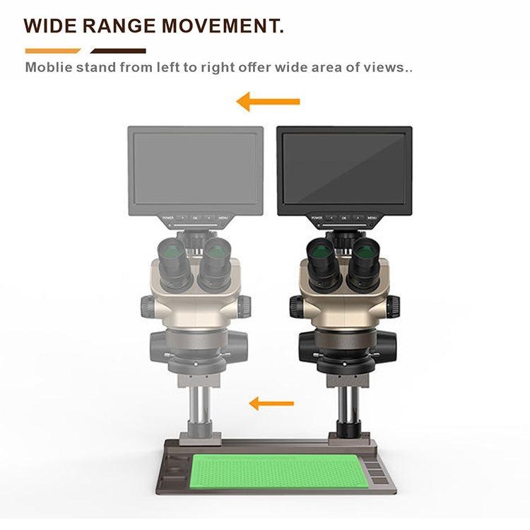 Microscopio para electrónica (2 EN 1) BAKU BA-012 + Tapete antiestatico BA-697