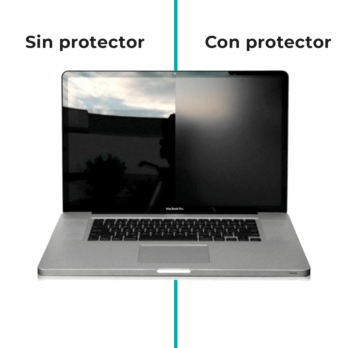 Protector de Pantalla para Portatiles (13" - 13.6")