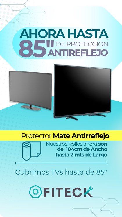 Protector Mate Anti-reflejo para Pantalla de TV de 40