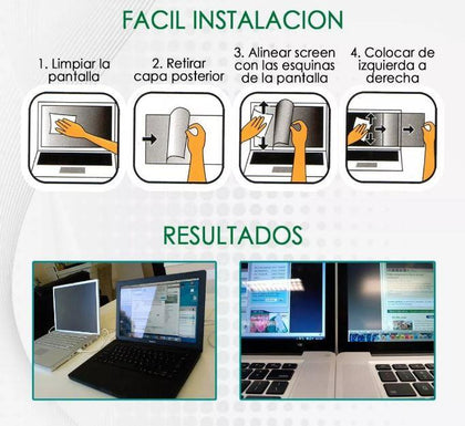 Protector de Pantalla Mate Anti-reflejo tramo (40cms X 100cms)