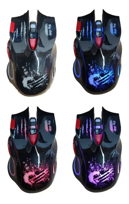 Optical Mouse K65 Luz Led